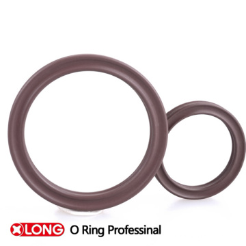 Customized FKM 75 Brown Rubber X / Quad Ring